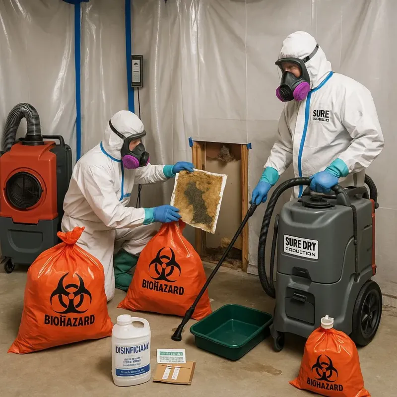 Contaminated Water Handling Protocols process in Ecorse, MI