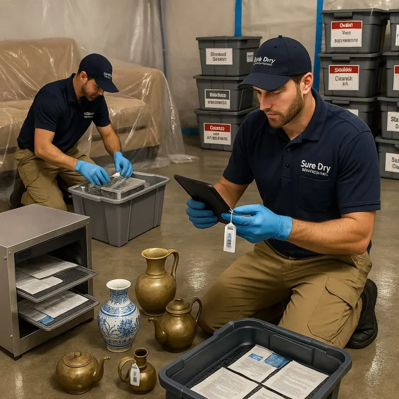 Content Protection and Restoration process in Ecorse, MI