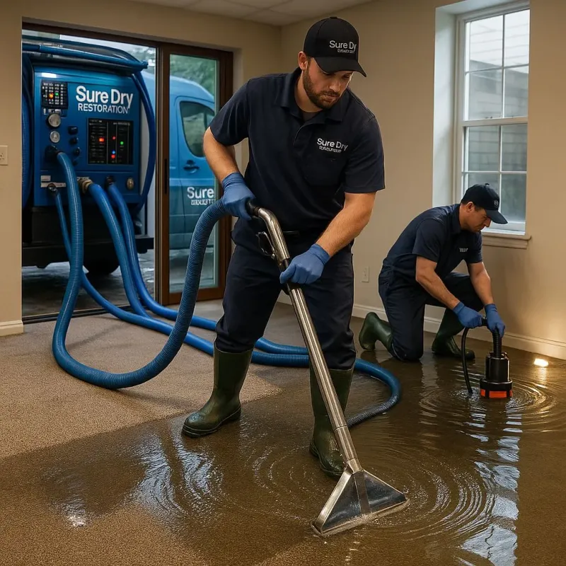 Water Extraction and Removal process in Ecorse, MI